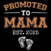 Promoted To Mama Est 2025 Mom To Be Gifts First Time Mama  Drawstring Bag