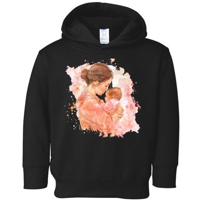 Promoted To Meemaw Est 2025 Soon To Be Mom Mother's Day Toddler Hoodie