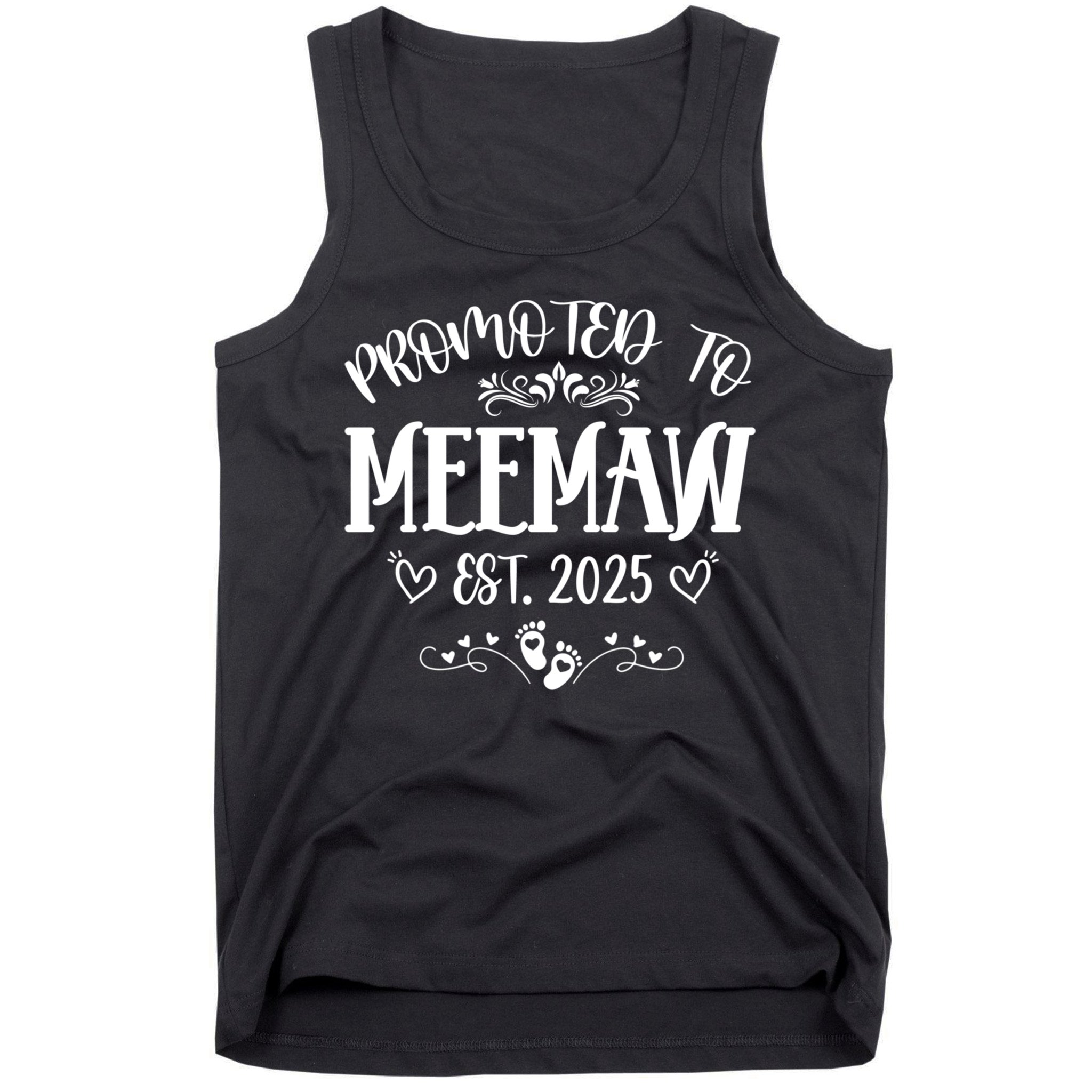 Promoted To Meemaw Est 2025 Soon To Be Mom Mother's Day Tank Top