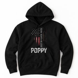 Poppy The Man The Myth The Legend Grandpa Gift Hoodie