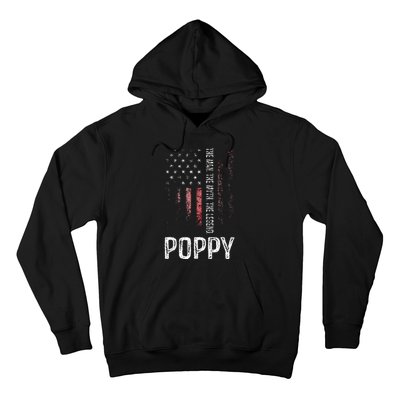 Poppy The Man The Myth The Legend Grandpa Gift Hoodie