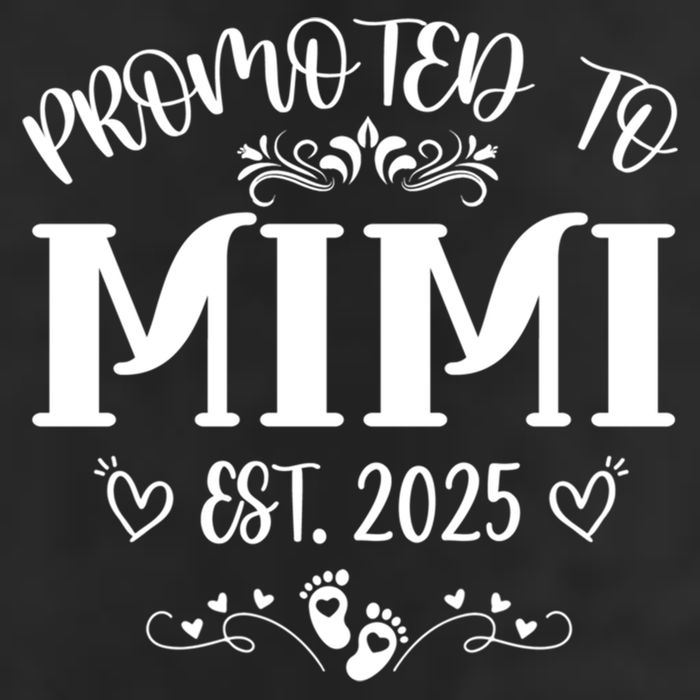 Promoted To Mimi Est 2025 Soon To Be Mom Mother's Day  Cool Comfort Performance Bucket Hat