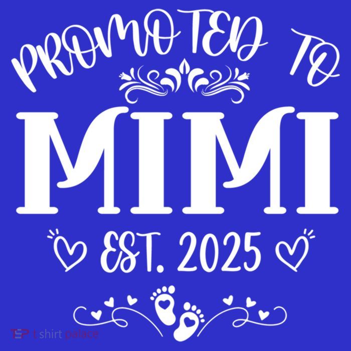 Promoted To Mimi Est 2025 Soon To Be Mom Mother's Day  Kids T-Shirt