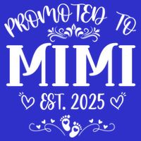 Promoted To Mimi Est 2025 Soon To Be Mom Mother's Day  Zip Tote Bag