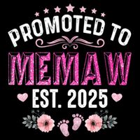 Promoted To Meemaw Est 2025 Soon To Be Mom Mother's Day Cooling Performance Crew T-Shirt