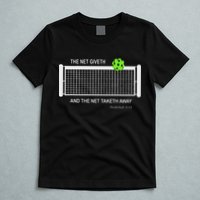 Pickleball The Net Giveth Funny Pickleball Pickleball Lovers T-Shirt