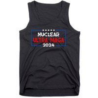 Pro Trump Nuclear Ultra Maga American Flag Vintage Tank Top