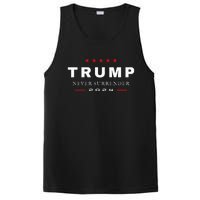 President Trump Never Surrender 2024 Maga PosiCharge Competitor Tank