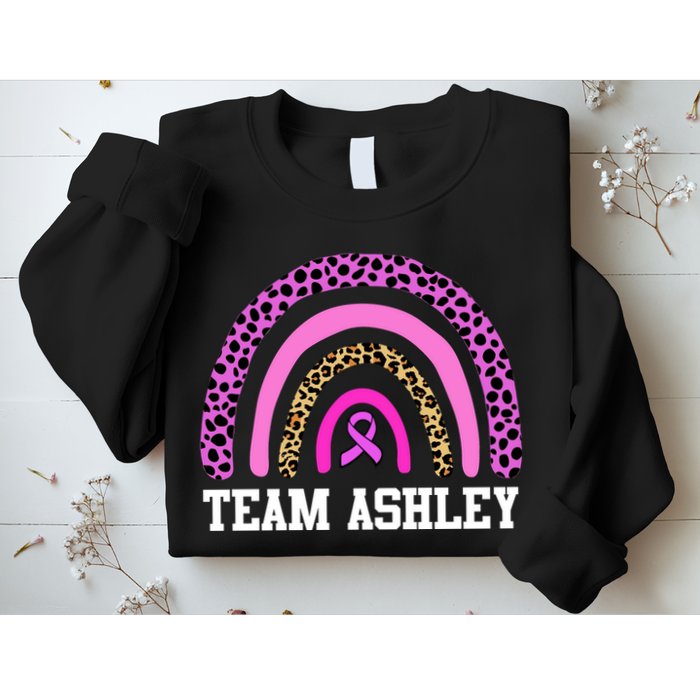 Personalize Team Name Custom Breast Cancer Sweatshirt