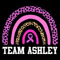 Personalize Team Name Custom Breast Cancer Tie-Dye T-Shirt
