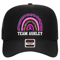 Personalize Team Name Custom Breast Cancer Hat