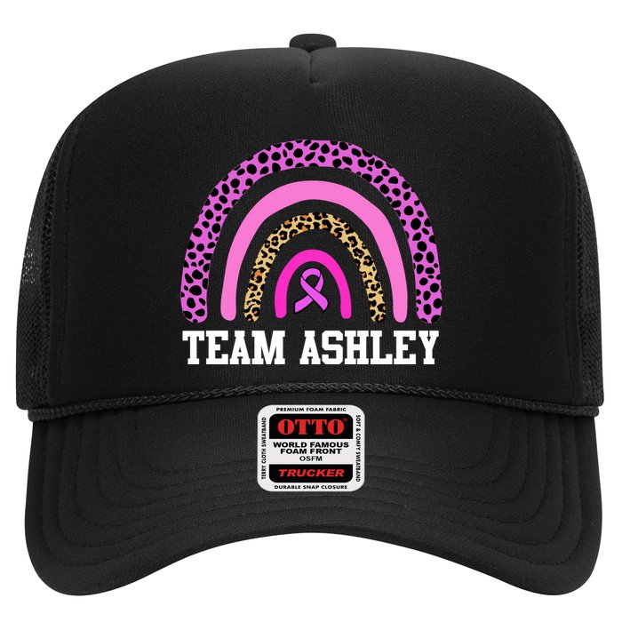 Personalize Team Name Custom Breast Cancer Hat