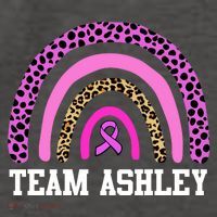 Personalize Team Name Custom Breast Cancer Vector Backpack