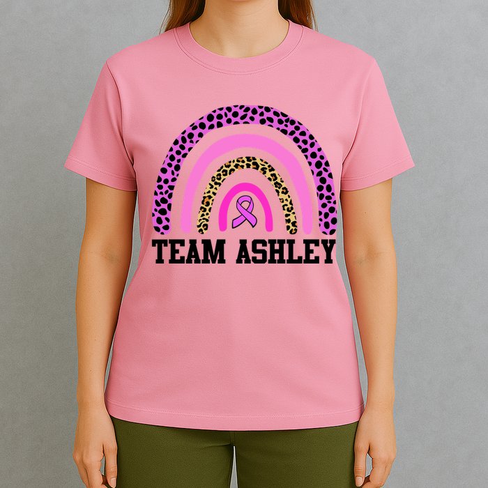 Personalize Team Name Custom Breast Cancer T-Shirt