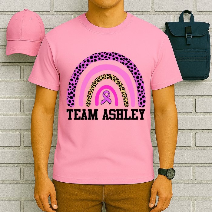Personalize Team Name Custom Breast Cancer T-Shirt