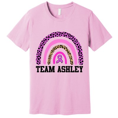 Personalize Team Name Custom Breast Cancer Premium T-Shirt