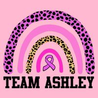 Personalize Team Name Custom Breast Cancer Visor