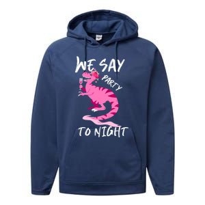 Party To Night Performance Fleece Hoodie