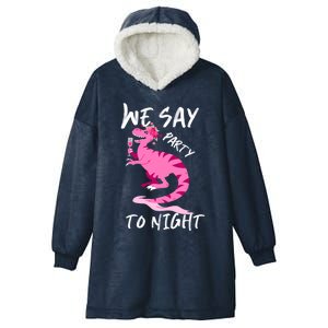 Party To Night Hooded Wearable Blanket