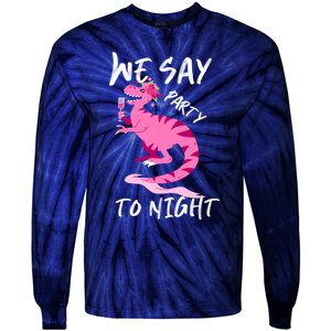 Party To Night Tie-Dye Long Sleeve Shirt