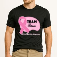 Personalize Team Name Breast Cancer Awareness Custom Performance Shirt