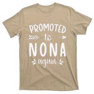 Promoted To Nona Again Future Nona Grandma Nona To Be T-Shirt