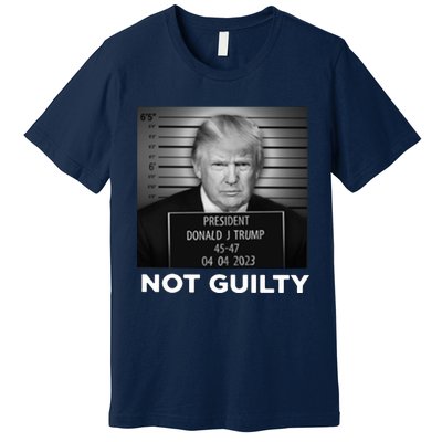 President Trump Not Guilty Premium T-Shirt