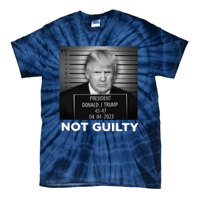 President Trump Not Guilty Tie-Dye T-Shirt