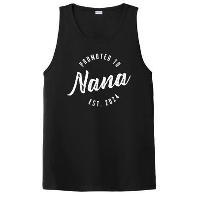 Promoted To Nana Again Est 2024 Pregnancy Announcement PosiCharge Competitor Tank