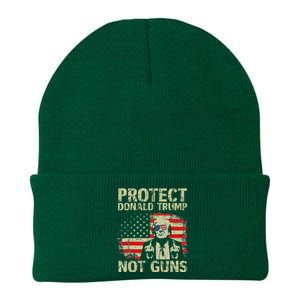 Protect Trump Not Guns Strong Support Knit Cap Winter Beanie