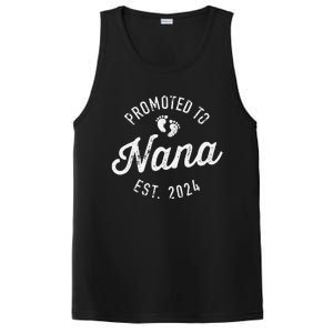 Promoted To Nana Est. 2024 For New Baby Shower Grandma PosiCharge Competitor Tank