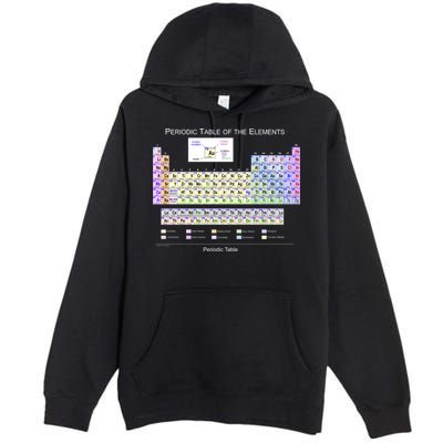 Periodic Table Of The Elements Premium Pullover Hoodie