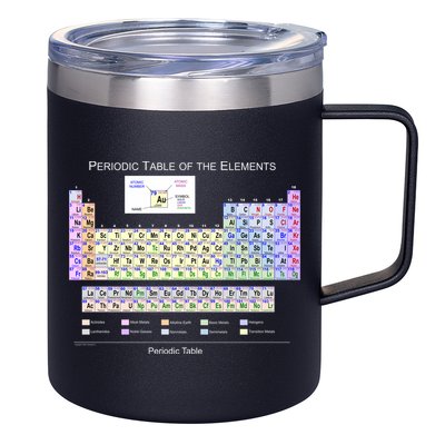 Periodic Table Of The Elements 12oz Stainless Steel Coffee Mug