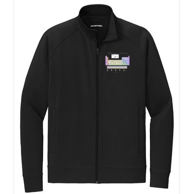 Periodic Table Of The Elements Stretch Full-Zip Cadet Jacket