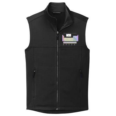 Periodic Table Of The Elements Collective Smooth Fleece Vest