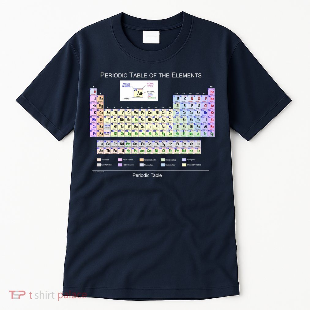 Periodic Table Of The Elements Tall T-Shirt