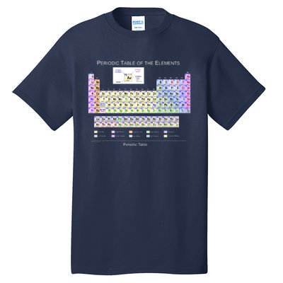 Periodic Table Of The Elements Tall T-Shirt