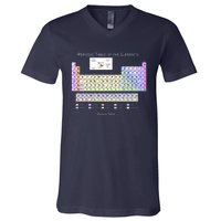 Periodic Table Of The Elements V-Neck T-Shirt