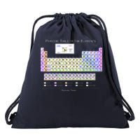 Periodic Table Of The Elements Drawstring Bag