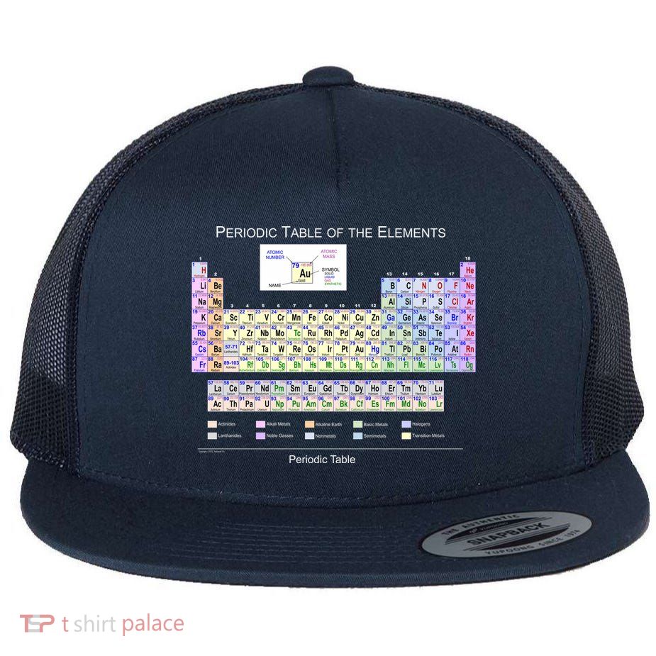 Periodic Table Of The Elements Flatbill Hat