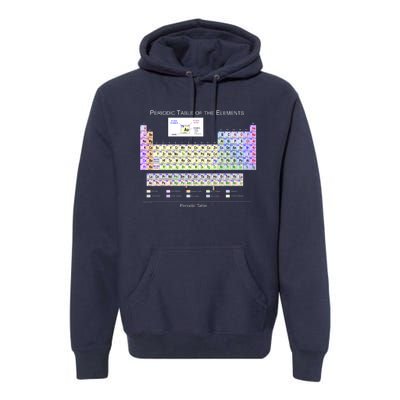 Periodic Table Of The Elements Premium Hoodie