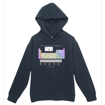 Periodic Table Of The Elements Urban Pullover Hoodie