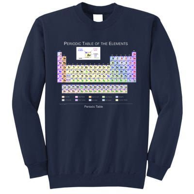 Periodic Table Of The Elements Tall Sweatshirt