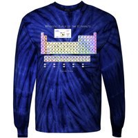 Periodic Table Of The Elements Tie-Dye Long Sleeve Shirt