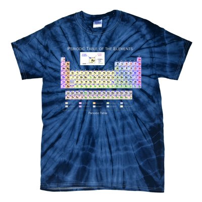 Periodic Table Of The Elements Tie-Dye T-Shirt