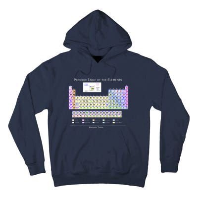 Periodic Table Of The Elements Tall Hoodie