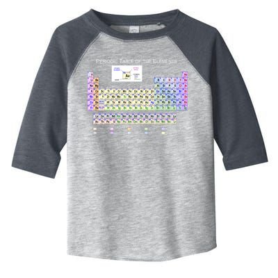 Periodic Table Of The Elements Toddler Fine Jersey T-Shirt