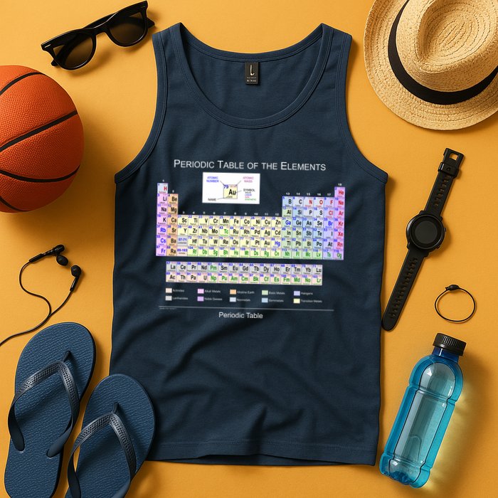 Periodic Table Of The Elements Tank Top