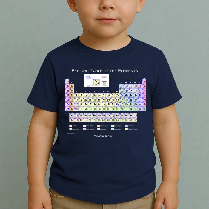Periodic Table Of The Elements Toddler T-Shirt