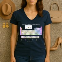 Periodic Table Of The Elements Women's V-Neck T-Shirt